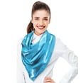 thumbnail image 2 of CBC Crown Women's Large Square Solid Color Silk Feeling 42"x42" Scarf, 2 of 4