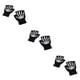 thumbnail image 3 of Eigraketly Manoplas para exteriores de Halloween tejidas, guantes sin dedos para montar a caballo Unisex, calentadores de bicicleta elásticos luminosos Type1 NO1 Eigraketly CBP109693, 3 of 6