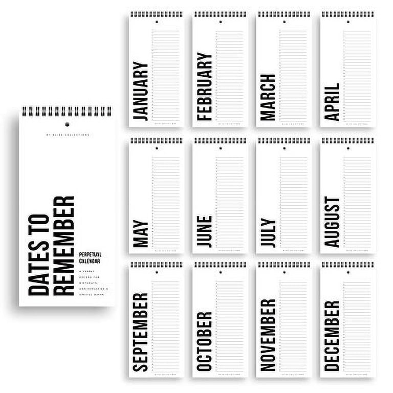 bliss-collections-perpetual-calendar-important-dates-to-remember-monthly-and-daily-wall-hanging-organizer-for-important-dates-birthdays-anniversaries-and-special-days-5-x10-12-sheets-walmart-com