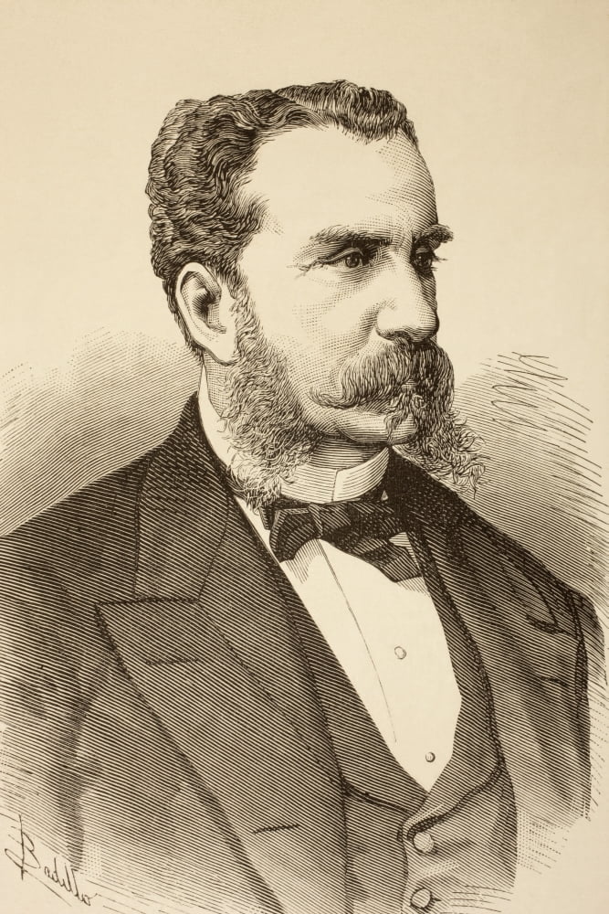 Antonio Gonzlez De Aguilar Y Correa Marquis Of Vega De Armijo Born 1824 Died 1908 Prime Minister Of Spain 4 December 1906 To 25 January 1907 From La Ilustracion Espaola Y Americana Of 1881 Canvas Art
