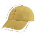 thumbnail image 2 of Queen of Hearts Sand Colour Hat Adjustable Funny Fashion Unisex Baseball Cap for Men Women, 2 of 7