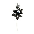 thumbnail image 2 of XINGXIANG 46cm Purple Skeleton Hand Bouquet Halloween Floral Picks - Halloween Flowers with Eyeball Details, Gothic Floral Arrangement for Home Decor,Halloween Decorations, 2 of 5