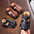 thumbnail image 2 of Trendy Solid Color Breathable Sandals For Boys, Lightweight Anti Slip Sandals For Indoor Outdoor Beach, Spring And Summer, 2 of 5