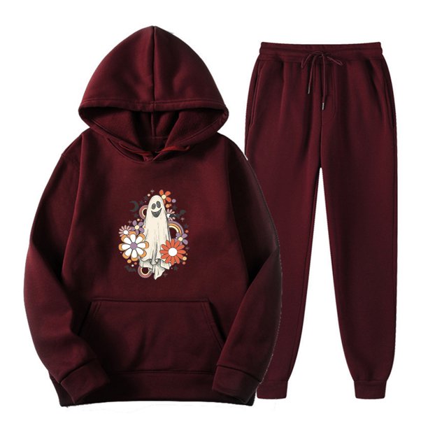 Puntoco, moda para mujer, abrigo informal deportivo con estampado, pantalones largos, suéter con capucha, tops, conjunto de pantalones, conjunto con capucha de manga larga, liquidación Puntoco Puntoco-2030