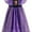 Anna - Royal Purple, variant on Disney Girls’ Little “Frozen” Fantasy Nightgown, Anna - Royal Purple, 4T