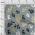 thumbnail image 2 of oneOone Velvet Gray Fabric Florals Sewing Fabric By The Yard Printed Diy Clothing Sewing Supplies 58 Inch Wide, 2 of 5