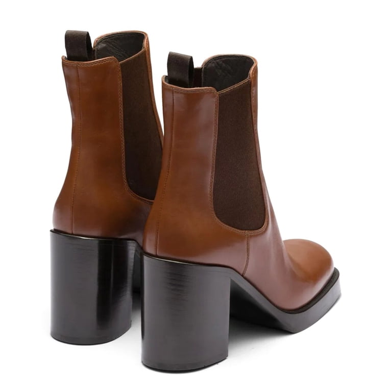 即日発送Chunky Heel Square-Toe Chelsea Boots XYD Women Closed Square Toe Chelsea Boots Platform Pull on Mid