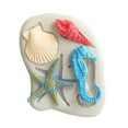 thumbnail image 2 of Tachiuwa 4x1 Set Marine Life Silicone DIY ing Fondant Decor Tool, 2 of 10