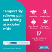Benadryl Itch Relief Stick Extra Strength, Rashes, Insect Bites, Pocket Friendly, .47 ounces
