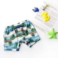 thumbnail image 2 of IROINNID Toddler Boys Swim Trunks Boy Stretch Swimsuit Shorts Quick Dry Swimming Trunks Bathing Suit, 2 of 8