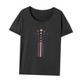 thumbnail image 3 of Camiseta para mujer, ropa de verano, camisa con cuello redondo para senderismo, oficina, regalo para mujer XL, 3 of 7