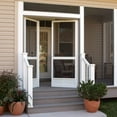 thumbnail image 2 of 80 in. x 32 in. Canoe Creek White Aluminum Screen Door, 2 of 8