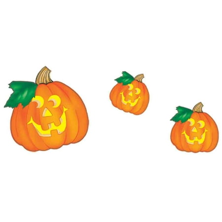 Halloween (Jack O'Lanterns) Stickers - Giant