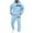 Light Blue%GC%, variant on CONZONE Mens Sweatsuit 2 Piece Sets Casual Men's Jogging Tracksuit Set Letter Graphic Pullover Hoodie Pants Sweat Suit for Men Cozy Fall Winter Athletic Track Suit Outfits