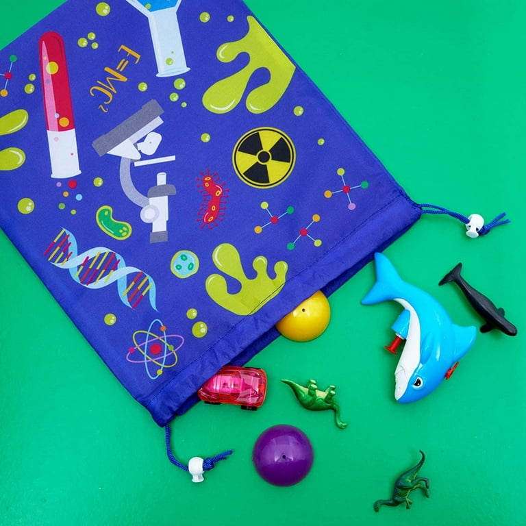 Science Birthday Party Favor Bags