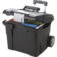 thumbnail image 1 of STOREX Storex Portable File Box on wheels, 1 of 2