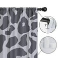 thumbnail image 4 of Blackout Kids Curtains,White and Black Of Leopard Print Childrens Insulated Curtains Set Of 2,Bedroom Essentials,Toddler Room Decor 42"x84", 4 of 5