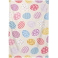 thumbnail image 2 of SKYSONIC Easter Eggs Rectangle Tablecloth Spill-Proof Polyester Table Cloth Table Cover for Kitchen Dining Picnic Holiday Party Decoration,60x120 Inch, 2 of 7