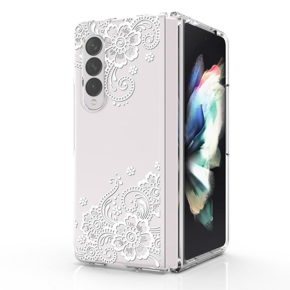 Protex Case Designed For Samsung Galaxy Z Fold 4 Case Transparent Clear