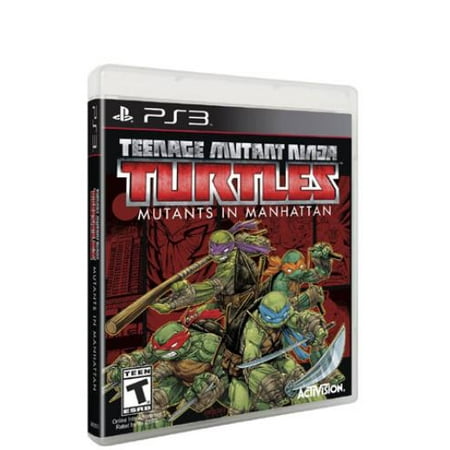 TMNT Mutants in Manhattan, Activision, PlayStation 3, (Best Ninja Games Ps3)