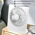 thumbnail image 6 of XGFHYJEH Desk Fan, Box Fan, Small Fan, Box Fan Clearance, Small Desk Fan, Small Fans for Desk, Portable Personal Quiet Electric Fan for Home, Plastic, 6 of 7