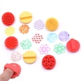 thumbnail image 1 of 8PCS Kid's Stamp Creative Assorted Patterns Round Rubber Fun Stamps Party Favor, 1 of 8