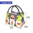 thumbnail image 2 of Honeii Summer Gnome 1 Print Cooler Bag Insulated, Large Leakproof Soft Sided Portable Cooler Bag,Lunch Box Lunch Bag, 2 of 6