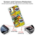 thumbnail image 3 of Pop Art Case Compatible with iPhone 12,Aesthetic Art Design TPU Bumper Cover Case, 3 of 6
