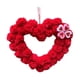 thumbnail image 4 of Corona del Día de San Valentín, corona de corazón rojo, novedad decorativa, guirnalda Artificial romántica, corona de puerta para paredes del Festival, 4 of 8