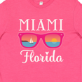 thumbnail image 4 of Inktastic Miami Florida Vacation Beach Trip Youth T-Shirt, 4 of 5