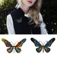 thumbnail image 2 of Femmes Broche Strass Papillon Corsage Broche Clip Broche pour Banquet de Mariage, 2 of 7