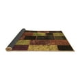thumbnail image 2 of Ahgly Company Indoor Square Patchwork Brown Transitional Area Rugs, 4' Square, 2 of 4