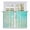 Aque, variant on Aqua Green Tier Curtains, Watercolor Colorful Ombre Abstract Floral Art Light Filtering Kitchen Curtains, 2Pcs Rod Pocket Half Window Treatments Panels for Sink Cafe Cabinet Basement 27.5x45 Inches