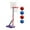Pink, variant on Ximing Mini Basketball Hoop Basketball Game Portable Competition with Balls Pump Portable Basketball Goals for Age 3 4 5 6 7 8 Years Pink
