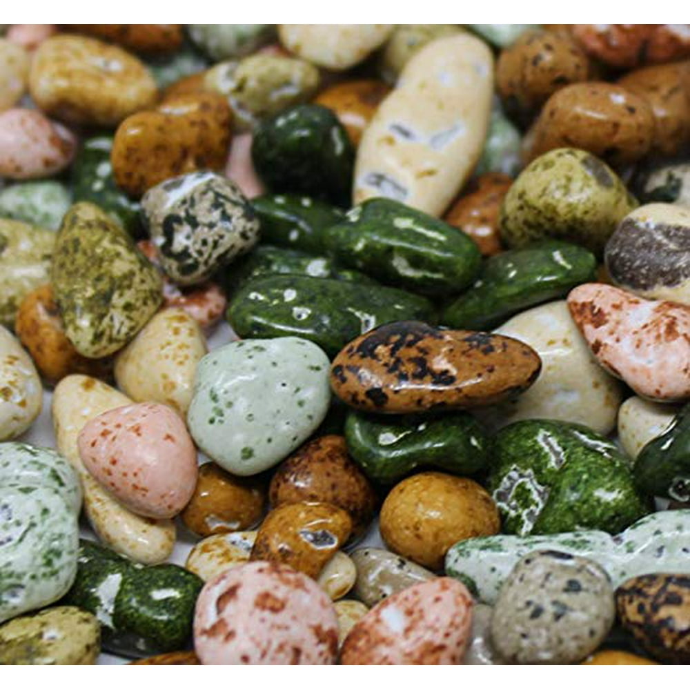 Chocolate Rocks Mixed River Stones Candy, 1 pound bag