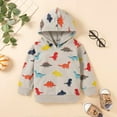 thumbnail image 5 of Gerichy Toddler Baby Boy Clothes Fall Winter Outfit, Toddler Baby Girls Boys Dinosaur Print Hoodie Sweatshirt Top+Pants Outfits Set, 5 of 9