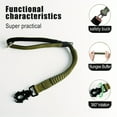thumbnail image 4 of CNKOO 1pc Adjustable Elastic Short Dog Leash  Stretchable Nylon With Reflective Stripes  Padded Handle  Safety Buckle And Frog Clip  Durable Quick Attach/Release Clip  Ideal For Training, 4 of 7
