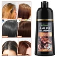 thumbnail image 3 of 500ml Hair Dye Shampoo,Instant Black Hair Dye Shampoo, Simple to Use Lasts 30 Days-Fast Acting Natural Ingredients for Women Men Brown, 3 of 6