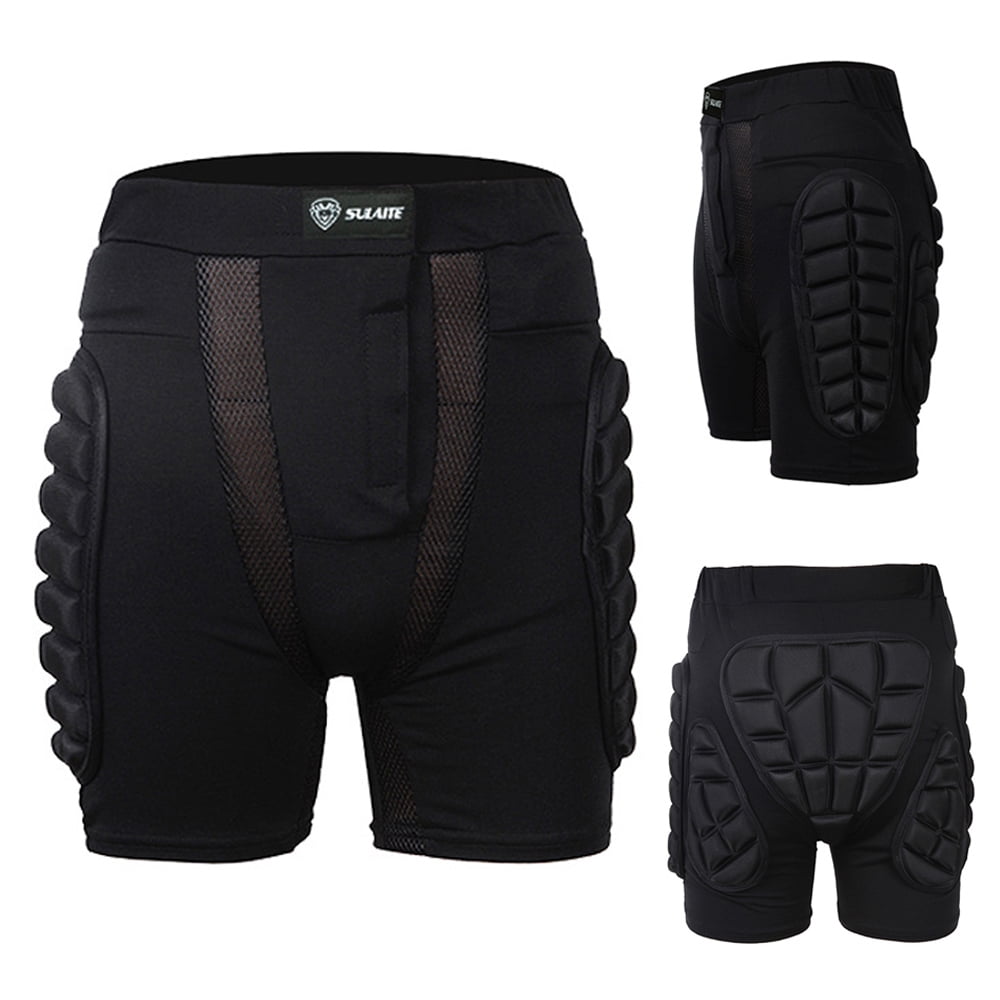 Shorts De Protection Rembourrés Femme Lixada - Pour Snowboard, Ski, équitation, Rose, Taille L - 3