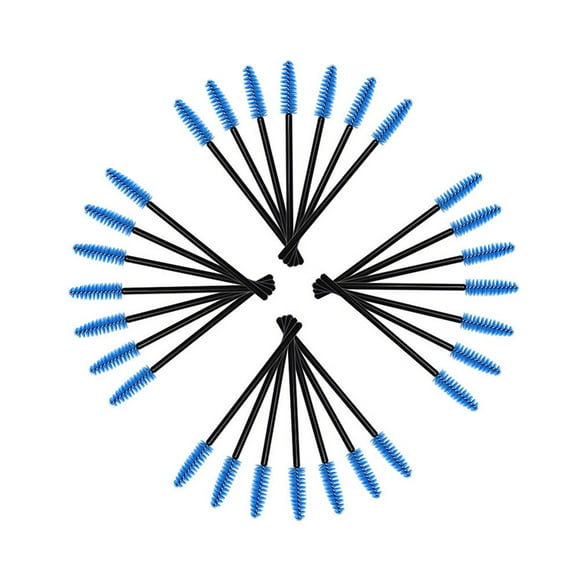100 Pcs Eyebrow Brush Portable Disposable Lash Brushes Mascara Brushing Tools Spoolies Beauty Cosmetic Make-up Tool for Women type7