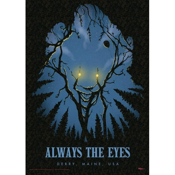 Welcome To Derry (Eyes In The Tree) MightyPrint™ Wall Art