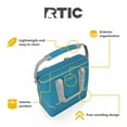 thumbnail image 3 of RTIC 2-in-1 Chillout Bag, Hybrid Cooler Bag with Cooler Compartment, Storm, 3 of 5