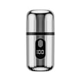 thumbnail image 2 of Rasoir Électrique pour Hommes, Rasage Précis Sans Douleur, Compact, Sans Fil, Portable, Argent, 2 of 9