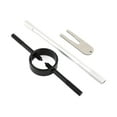 thumbnail image 3 of Kit de herramientas para compresor de resorte de horquilla, llave de pasador radial, herramienta de sujeción de varilla de cartucho Plata Negro, 3 of 8