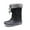 BLACK, variant on Boys & Girls Ankle Winter Waterproof Snow Boots Forester