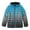 Turquoise, variant on Krumba Boy's Zipper Gradient Water Resistant Puffer Jacket Dark Blue 146