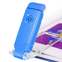 USB rechargeable clip-on book light - 3 levels of brightness adjustable, bedside reading light, book clip light, flexible lamp arm, long-lasting battery life, comfortable night reading