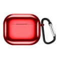 thumbnail image 1 of Housse d'Écouteurs Compatible pour 3 2021 Électroplaqué TPU Housse de Protection avec Mousqueton, 1 of 8