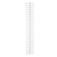 thumbnail image 4 of 10Pcs Spiral Binding Coil 130 Sheet Capacity Spine Comb 30 Holes 16mm Diameter Set Kit Transparent, 4 of 5