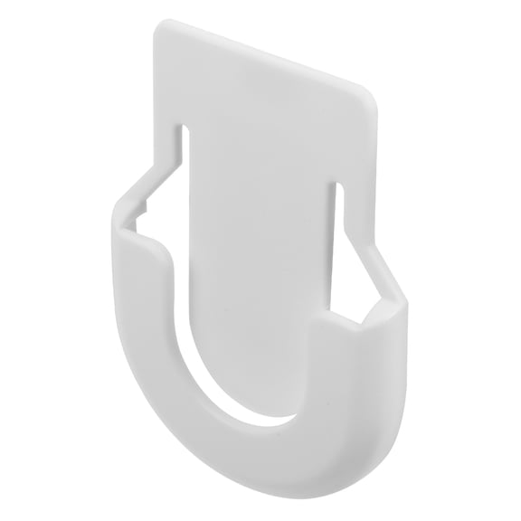 LULULION Stethoscope Clamp Stethoscope Holder Clip Plastic White Easy Installation 1Set